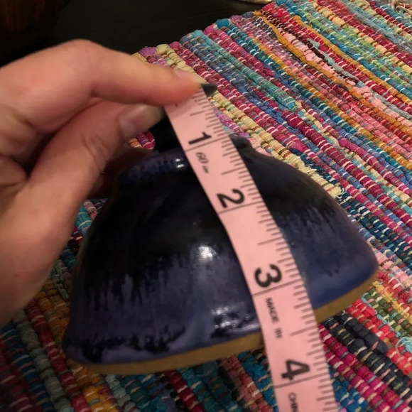 Handmade Purple Glaze Pottery Bud Vase - Picture 6 of 8